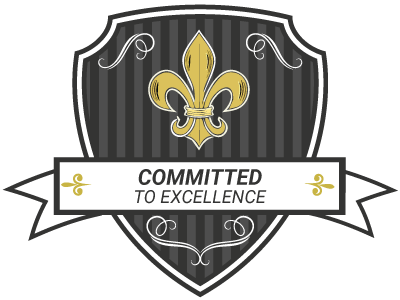 committed to excellence badge